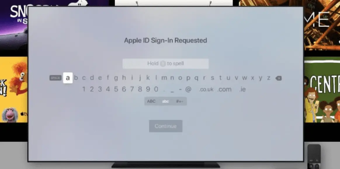 Impossible de se connecter à l'erreur Apple TV+